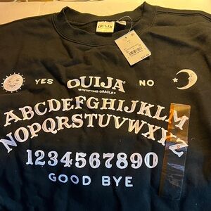 Ouija Black Sweatshirt